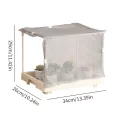 Mini-Gewächshaus – Abdeckung Für Den Anbau Pflanzen, Kompakte Struktur Für Den Städtischen Gartenbau, Langlebige, Transparente Wachstumsschutzeinheit | Gemüsesamen-Starter Und Pflanzenvermehru - Thumbnail 6