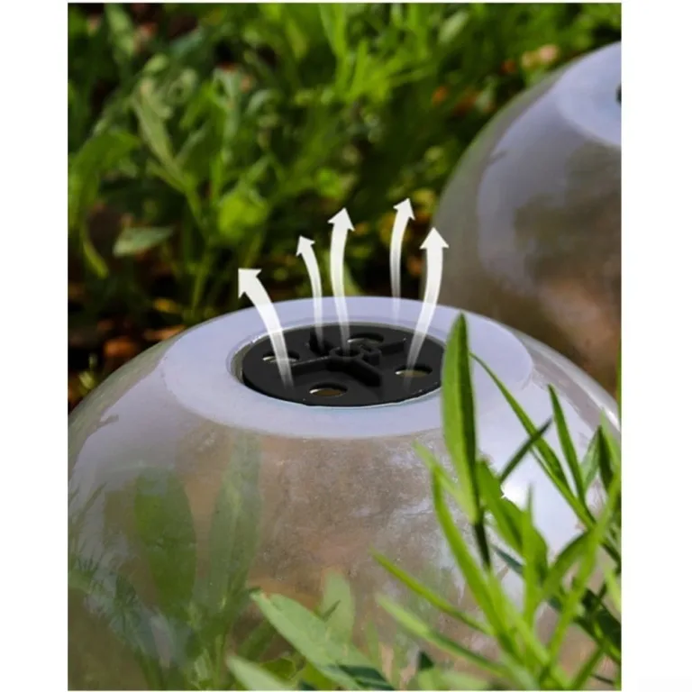 Stück Pflanzenhaube Transparent aus PET mit Verstellbarer Lüftung, für Mini Gewächshaus für Töpfe als Anzuchthaube und Schutz, Klare Abdeckung für Stecklinge im Garten – Bild 3