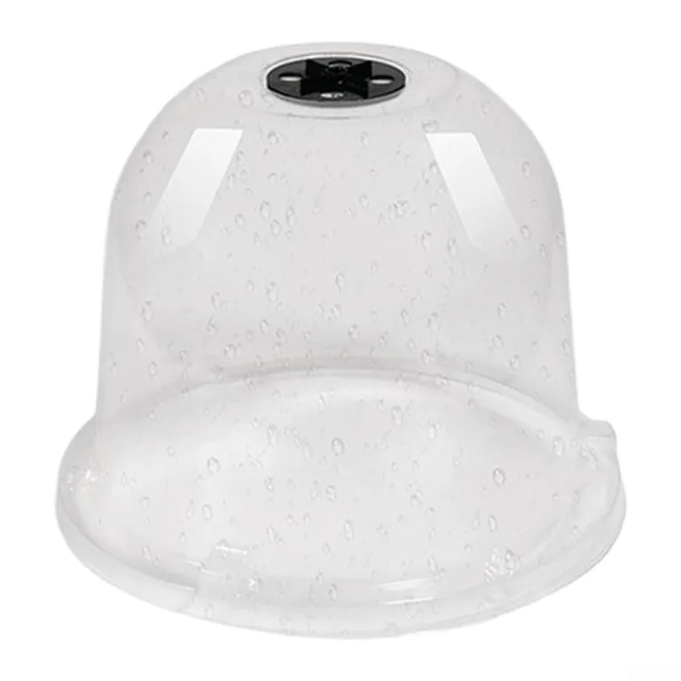 Stück Pflanzenhaube Transparent aus PET mit Verstellbarer Lüftung, für Mini Gewächshaus für Töpfe als Anzuchthaube und Schutz, Klare Abdeckung für Stecklinge im Garten – Bild 7