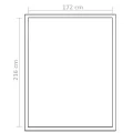 Gewächshaus mit Fundament verstärktes Aluminium, 4,6 m², Polycarbonat Platten, UV-beständig, mit Lüftung, Tomatenhaus für Anzucht, Frostschutz, Garten, Beet, Terrasse - Thumbnail 9