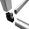 Gewächshaus Aluminium mit Polycarbonatplatten 421 x 190 x 195 cm 15,6 m³, 8 m² Grundfläche, 2 Dachfenster, Lüftung, frostschutz für gemüse kräuter blume samen setzling topf - Thumbnail 7