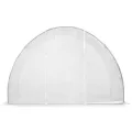 Gewächshaus Treibhaus Folientunnel Tomatenhaus Pflanzhaus aus 170 g/m² PE Netzgewebe, 300 x 150 x 200 cm, mit 2 Fenstern und Tür, Frühbeet für Anzucht, Frostschutz im Garten - Thumbnail 5