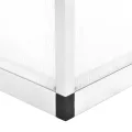 Gewächshaus Aluminium 421x190x195 cm, 15,6 m³ Volumen, doppelwandige Polycarbonat-Platten, UV-beständig & wärmeisolierend, für Hobbygärtner - Thumbnail 6