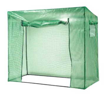 Gartenfreude Tomaten Gewächshaus, UV-beständig 200 x 77 x 169 cm (LxBxH) - 1