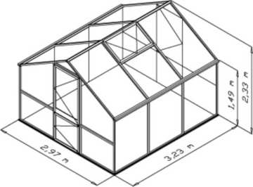 KGT Gewächshaus 