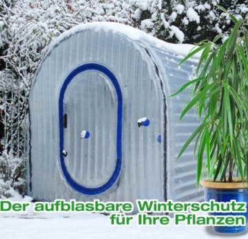 Aufblasbares Gewächshaus WinterSafe XL 300x200x300cm -