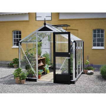Juliana Gewächshaus Kompakt 5.0 Alu Blankglas -