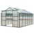 Outsunny® Alu Gewächshaus Treibhaus Frühbeet Tomatengewächshaus 6,25 m² - 9,28 m², 4 Größen 2 Typen NEU (XL ohne Stahlfundament) - 