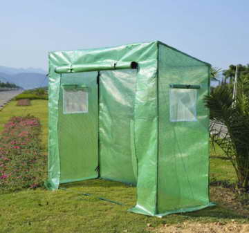 Outsunny Gewächs-/Treib-/Tomatenhaus Frühbeet 200 x 77 x 169 cm, grün - 