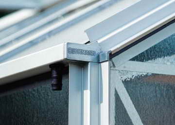 Beckmann Gewächshaus Typ Allgäu Modell S80 256x319 cm - 