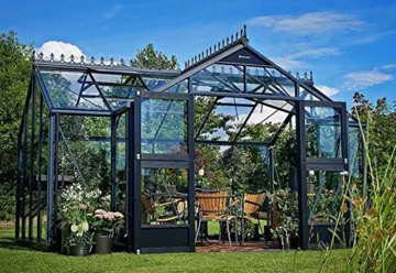 Juliana Gewächshaus Orangerie 15.2 Alu Sicherheitsglas -