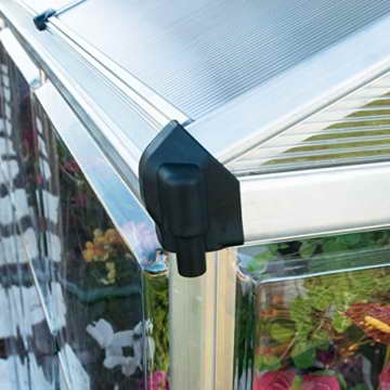 Anlehngewächshaus Interline 8x4' - 