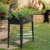 Herstera Garden Hochbeet, Gartenbeet & Minibeet Anthrazit // 95x35x80 cm (BxTxH) // Balkonhochbeet und Anzuchtbeet - 