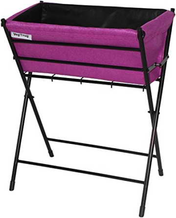VegTrug POPKT010P Hochbeet, Pflanztasche aus Filz, Violett / Schwarz -